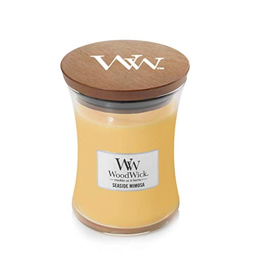 Woodwick Hearthwick Flame Seaside Mimosa Candle Woodwick Candle 76085E Woodwick Hearthwick Flame Seaside Mimosa Candle Woodwick Candle 76085E